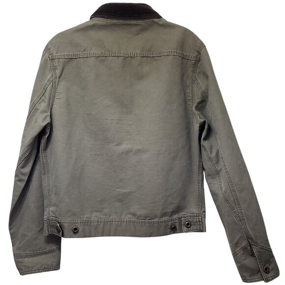 POLO RALPH LAUREN Canvas Trucker Barn Chore Jacket w/ Corduroy Trim Men's Medium - Picture 11 of 16